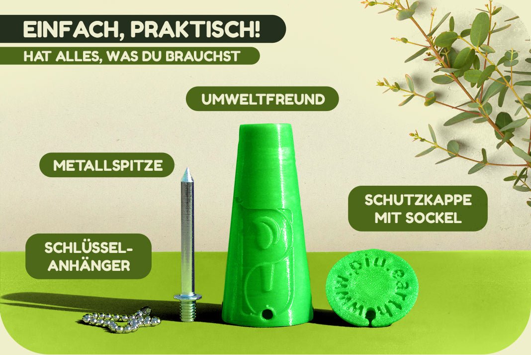 V.27 🌳 Dunkelgrüner Umweltfreund  🌲